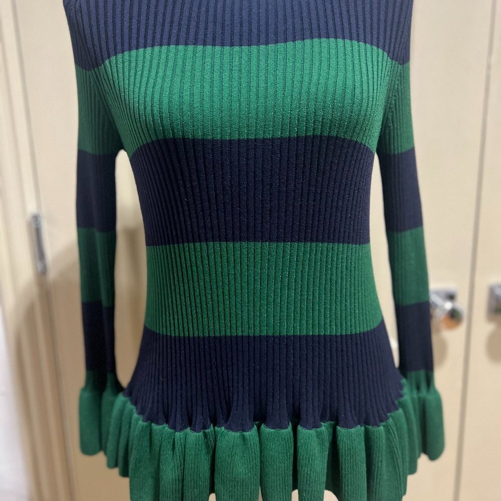 NWT Ann Taylor Striped Long Sleeve Sweater Sz M - Picture 1 of 5